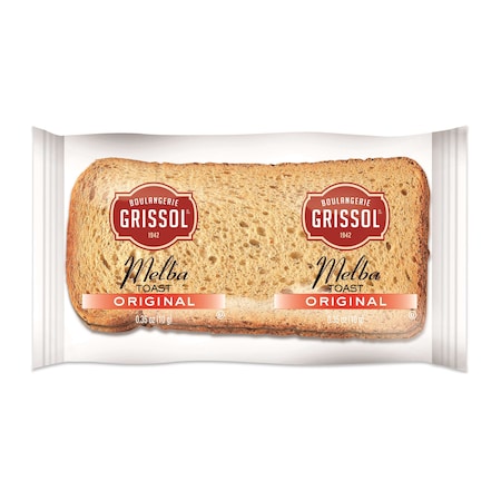 Boulangerie Grissol Boulangerie Grissol Original Melba Toast 2 Count, PK320 02371